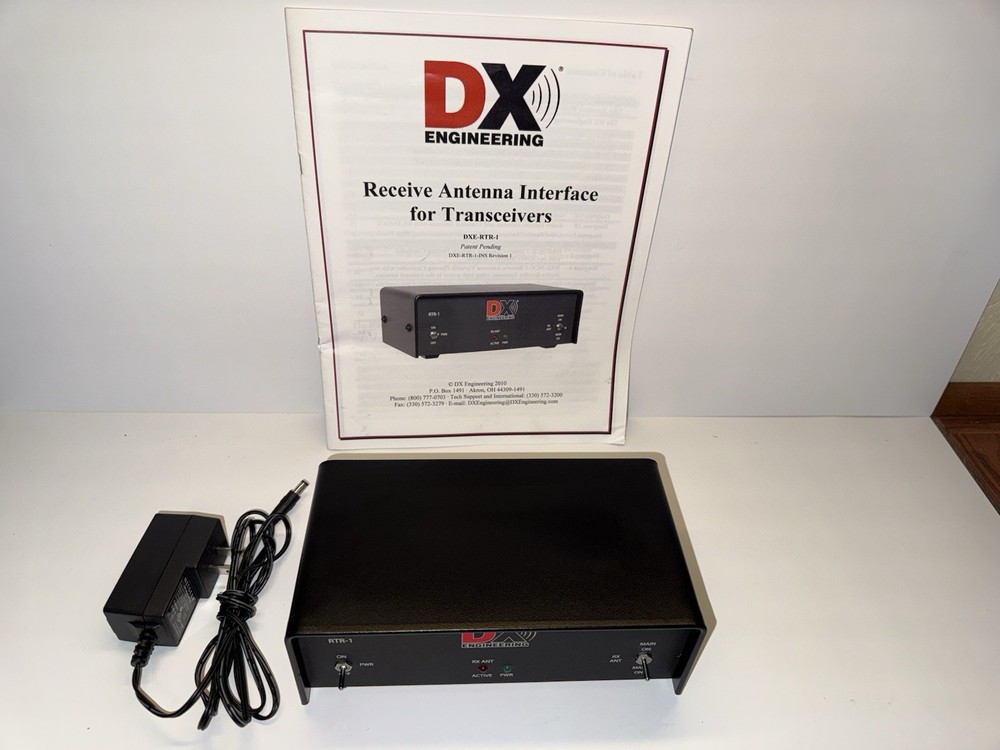 DX Engineering RTR-1 Receive Antenna Interface DXE-RTR-1- Gently Used