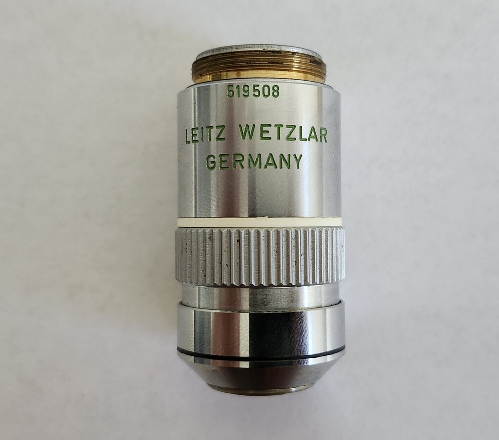 Leitz Wetzlar NPL Fluotar PHACO 3 100X Oil Microscope Objective