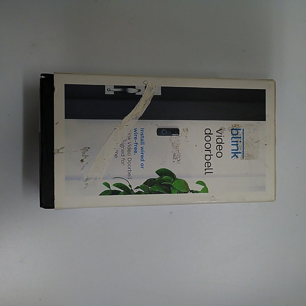 Blink Video Doorbell - Black (Standalone) - Untested - AS-IS - Powers On