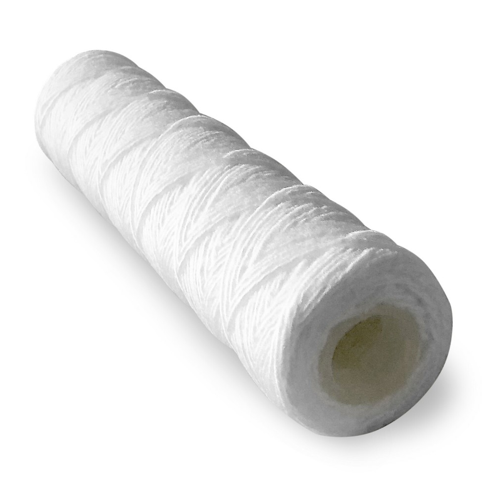 10" Clear Standard Whole House Water Filter System with Wound String Sediment