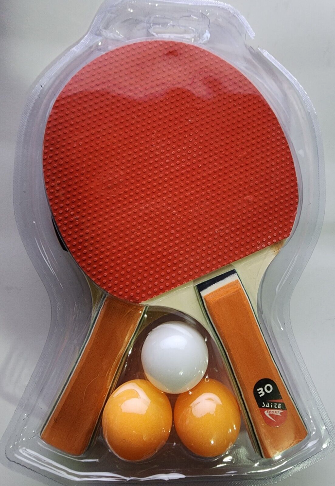 Table Tennis Racket & Balls Beginner Training Ping-pong Table Tennis Racket Set