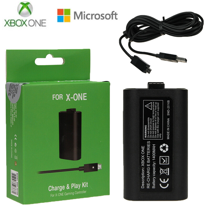 2025 New Microsoft Battery For Xbox One Wireless Controller 1400mAh Rechargeable