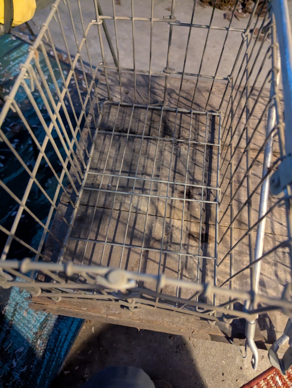 Vintage Schwinn Approved Folding Wire Bicycle Basket/Rack