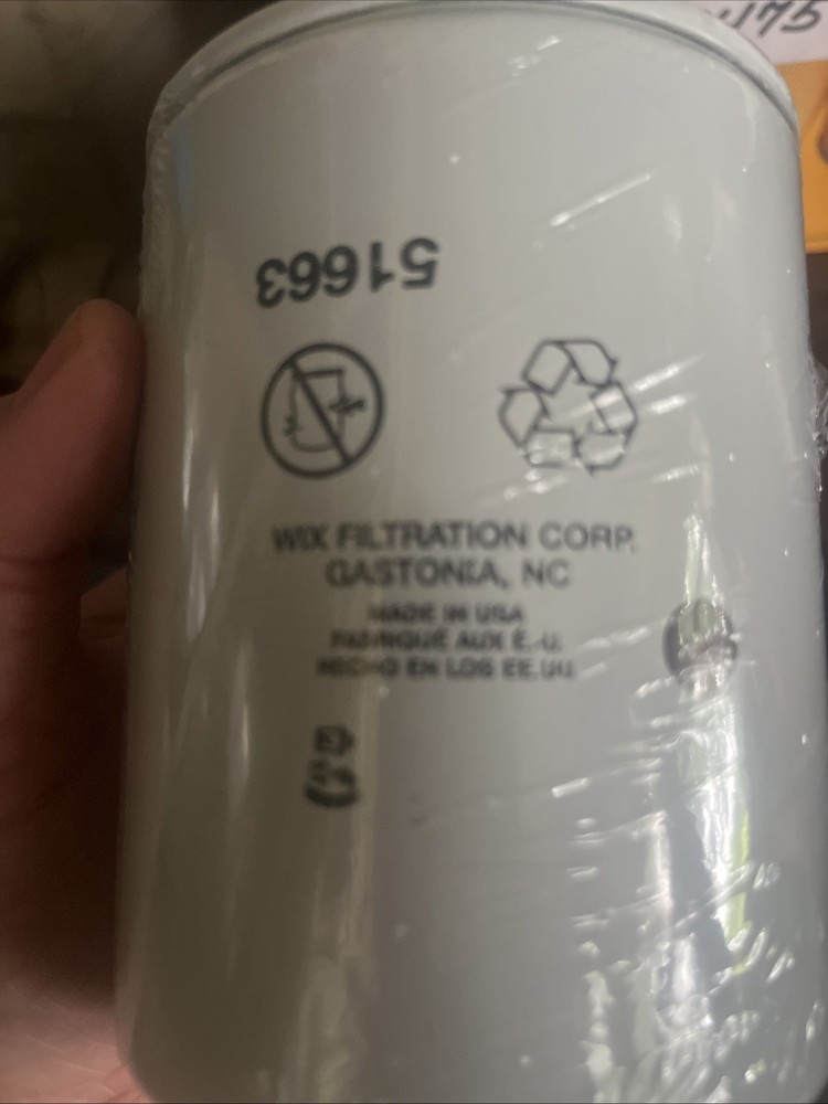 NOS WIX 51663 Spin-On Hydraulic Filter