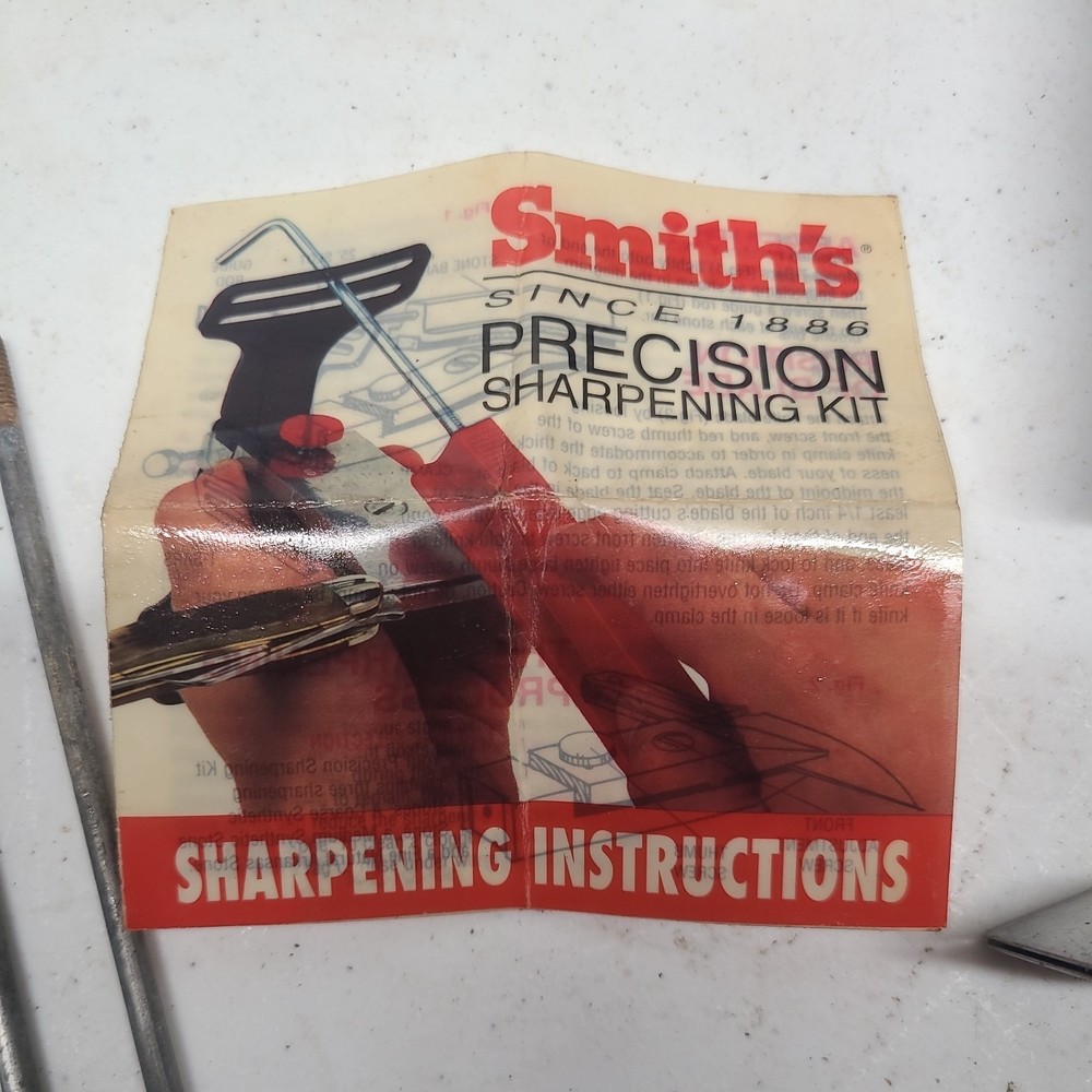 Smiths Professional Knife Sharpening Kit w/ Hardshell Case used.