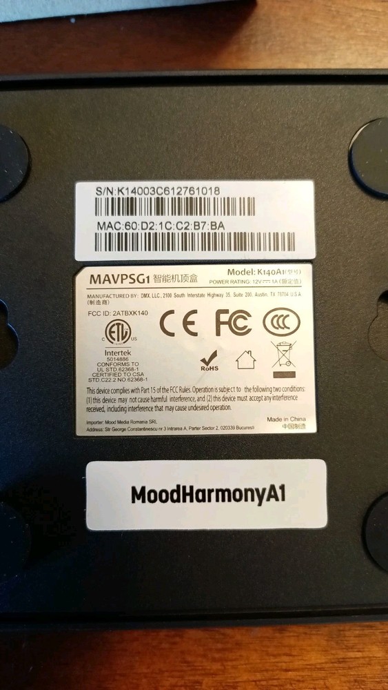 Mood Harmony A1