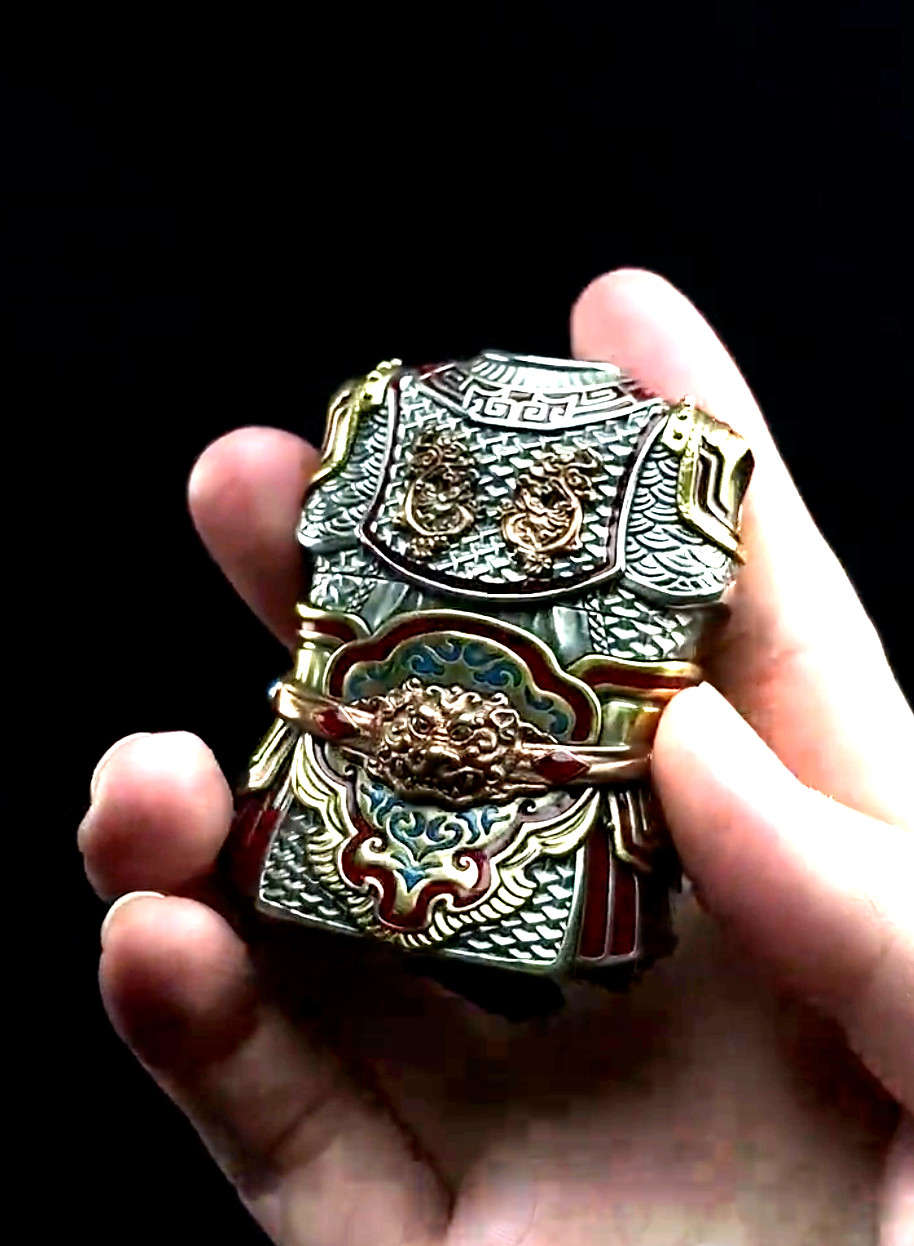 Zippo Collectable Samurai Warrior Limited Edition Table Lighter Set, New In Box