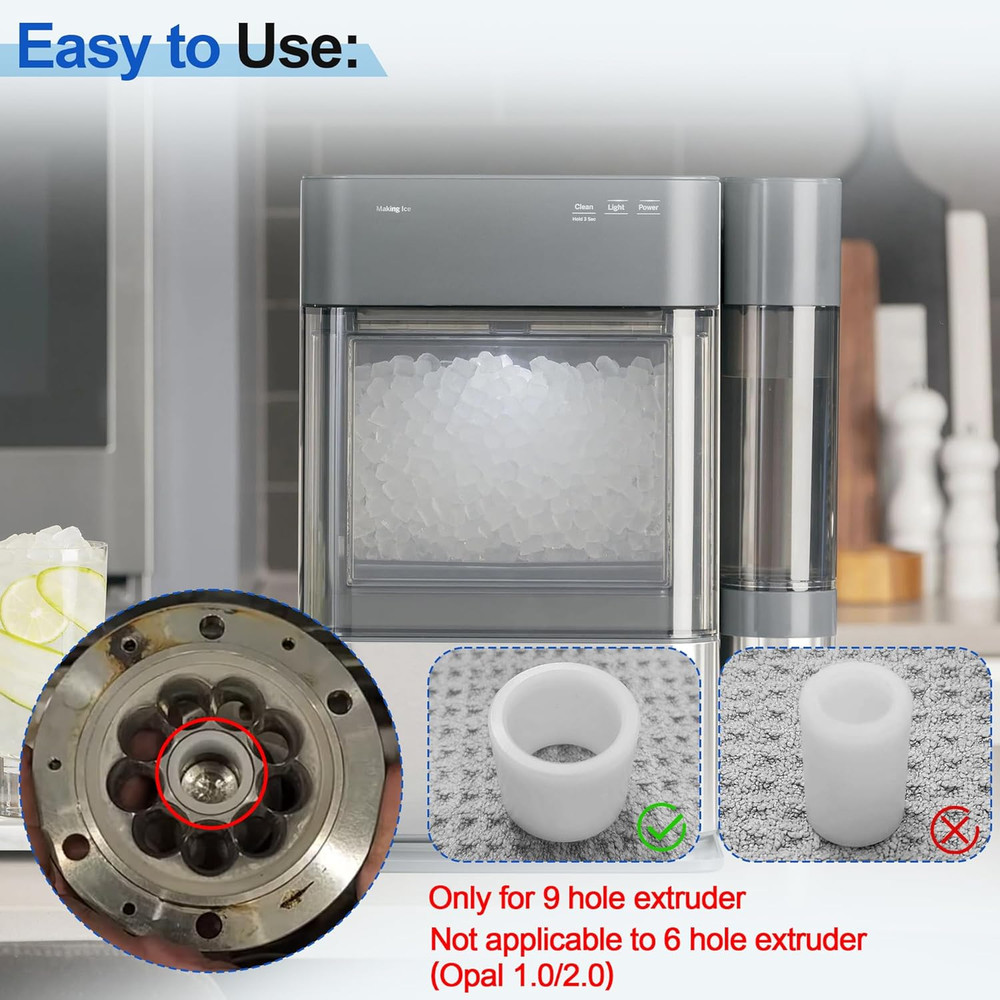 Ice Maker Auger Bushing for GE Opal Ice Maker Part Fix Both the Screeching/Grind