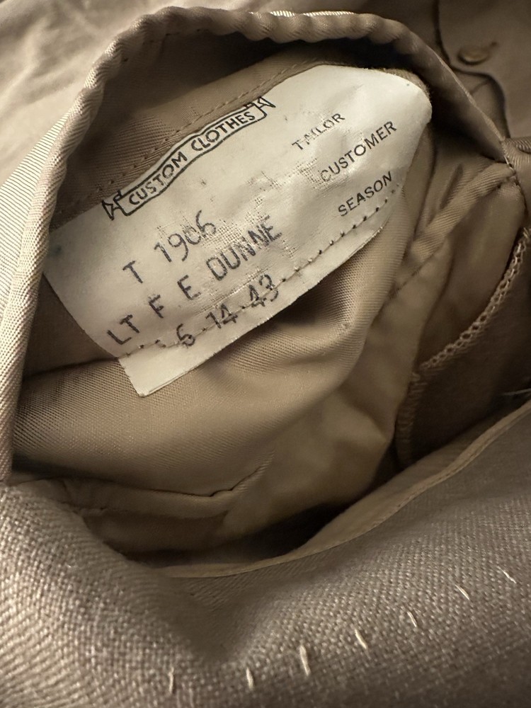 ID’d WWII 2nd Infantry Division uniform