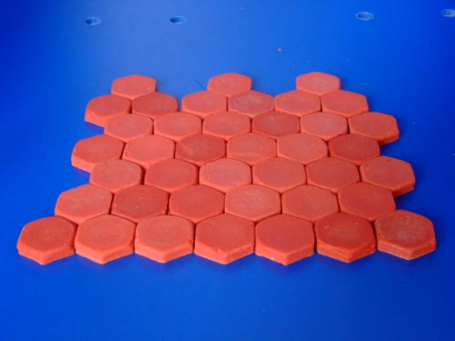 1/35 Scale Hexagonal Diorama Tiles Pack pcs. 40 - Krea