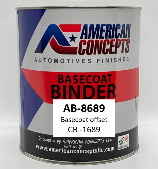 ***BIG SALE*** AB-8689 Basecoat Binder / Balancer / Converter, Automotive GALLON