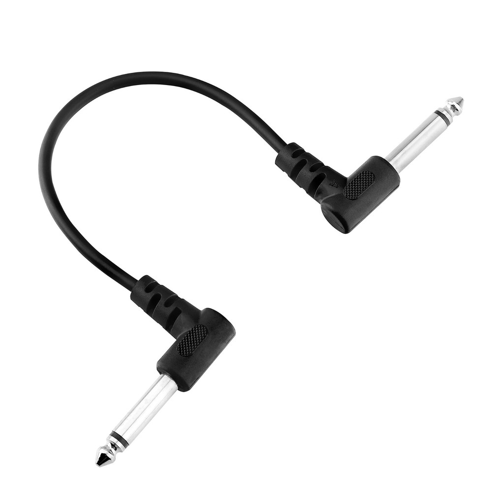 6 Inch Guitar Patch Cable Guitar Effect Pedal Cables Black