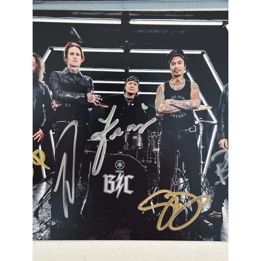Buckcherry Signed/Autographed Artcard and Hellbound CD #1