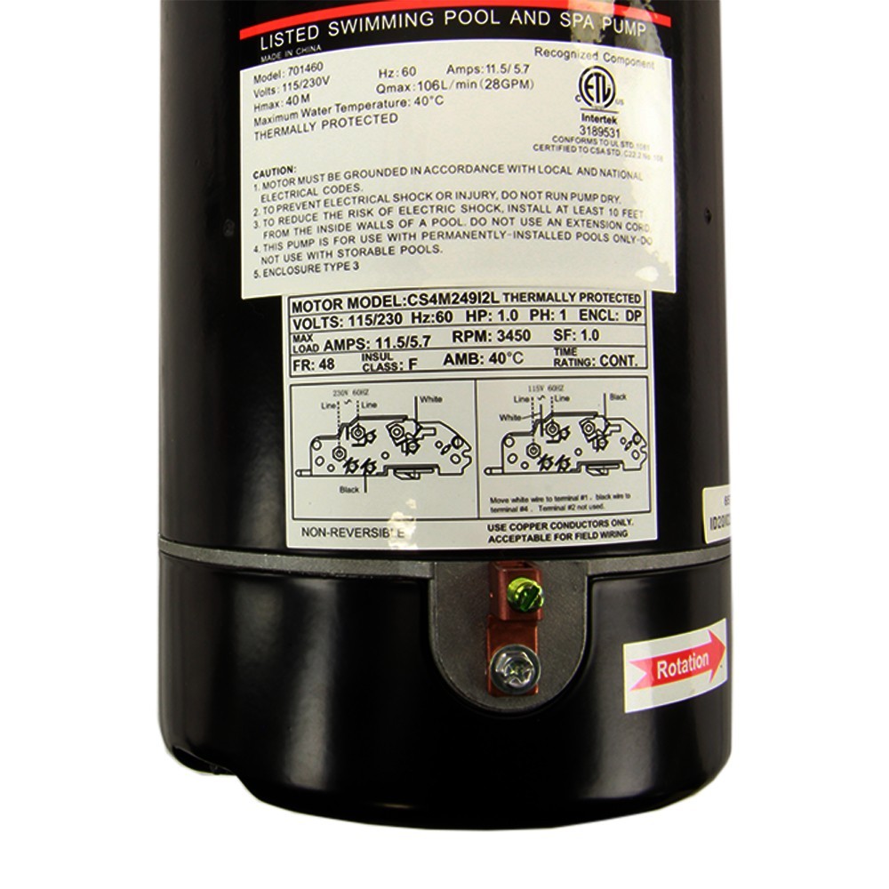 Universal Booster Pump for Inground Pools