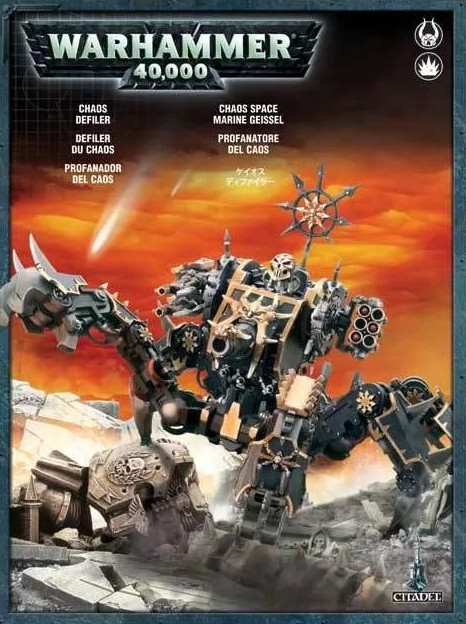 Defiler Chaos Space Marines Warhammer 40K NIB