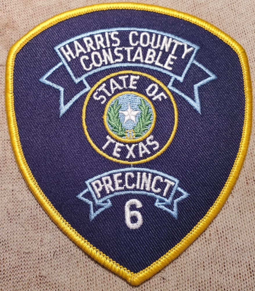 TX Harris County Texas Precinct 6 Constable Patch