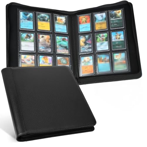 Toploader Binder, Holds 288 Toploaders, 9 288 Toploader Binder Carbon Black