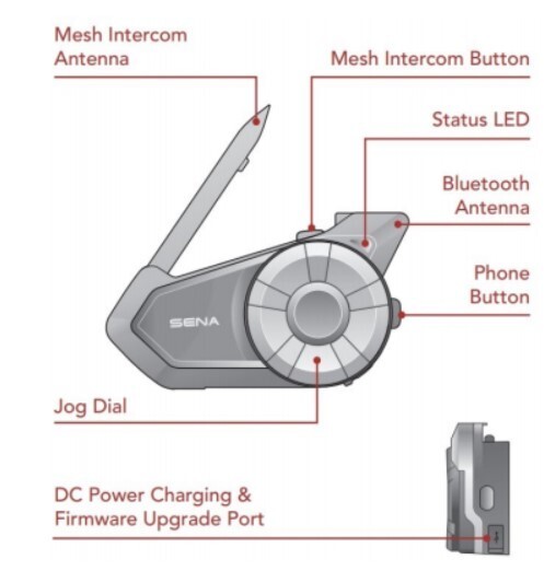 SENA 33i MESH INTERCOM SYSTEM - 33i-10