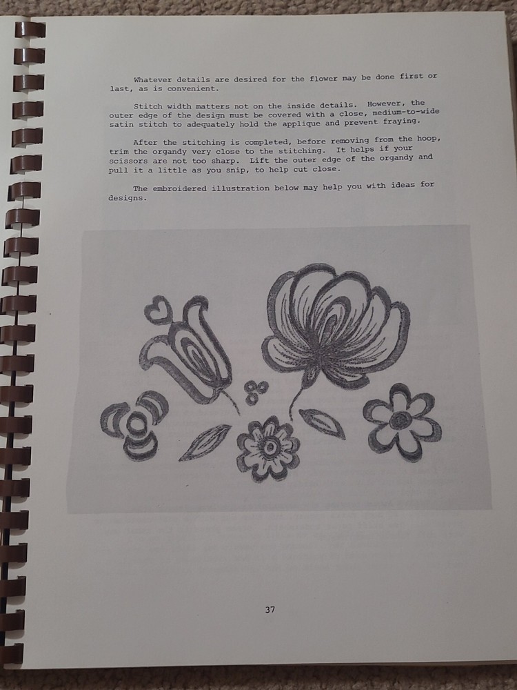 Creative Machine Embroidery Vol 3 Book Lucille Merrell Graham Pattern Sewing 70s