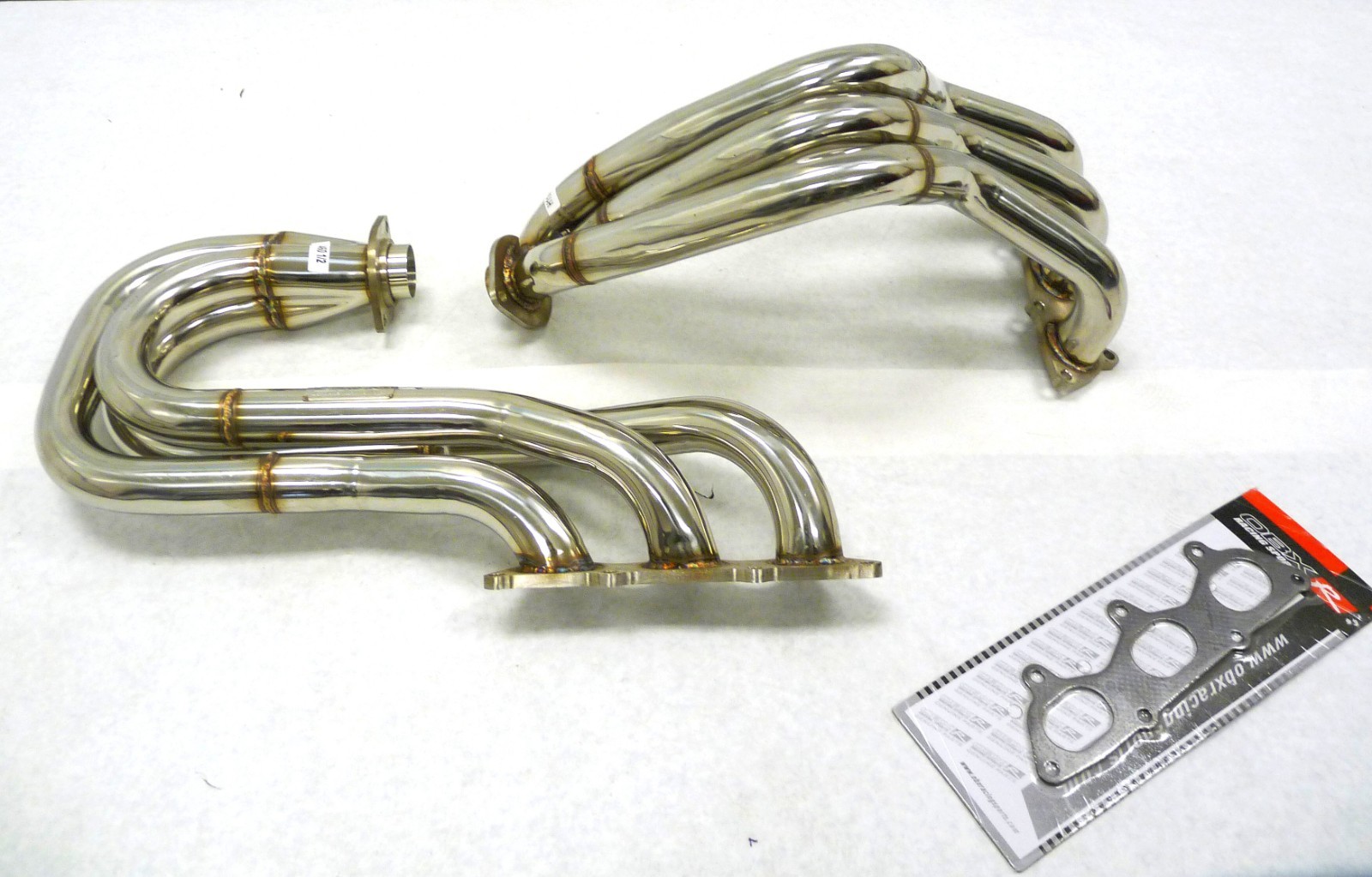 OBX Stainless Long Tube Manifold 1995-2004 Acura NSX 3.0L 3.2L 3-1 1-O2