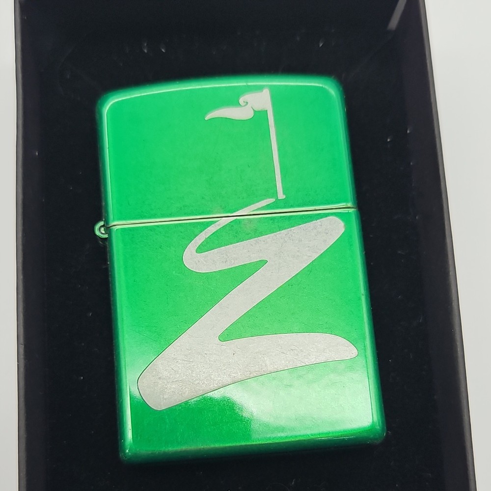 Zippo Lighter - Golf Flag Design