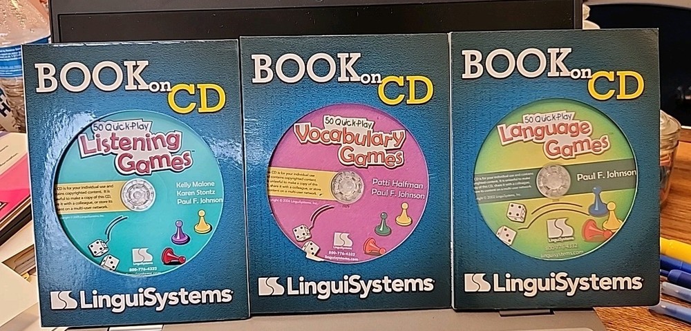 3 Linguisystems Speech Language Therapy CD-ROM