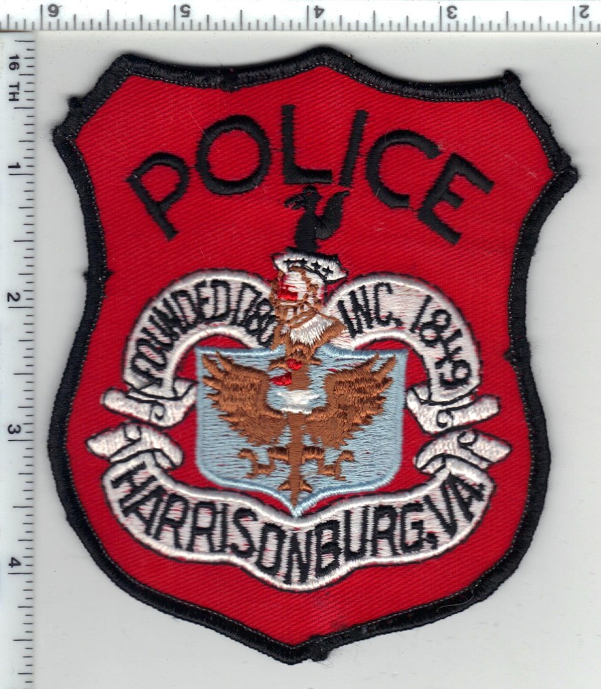 Harrisonburg Police (Virginia) 3rd Issue Shoulder Patch