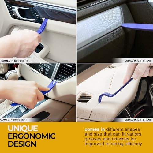 Auto Trim Removal Tool Set - 4 pcs - Auto Trim Tool Car Tools, Easy 4 Pack