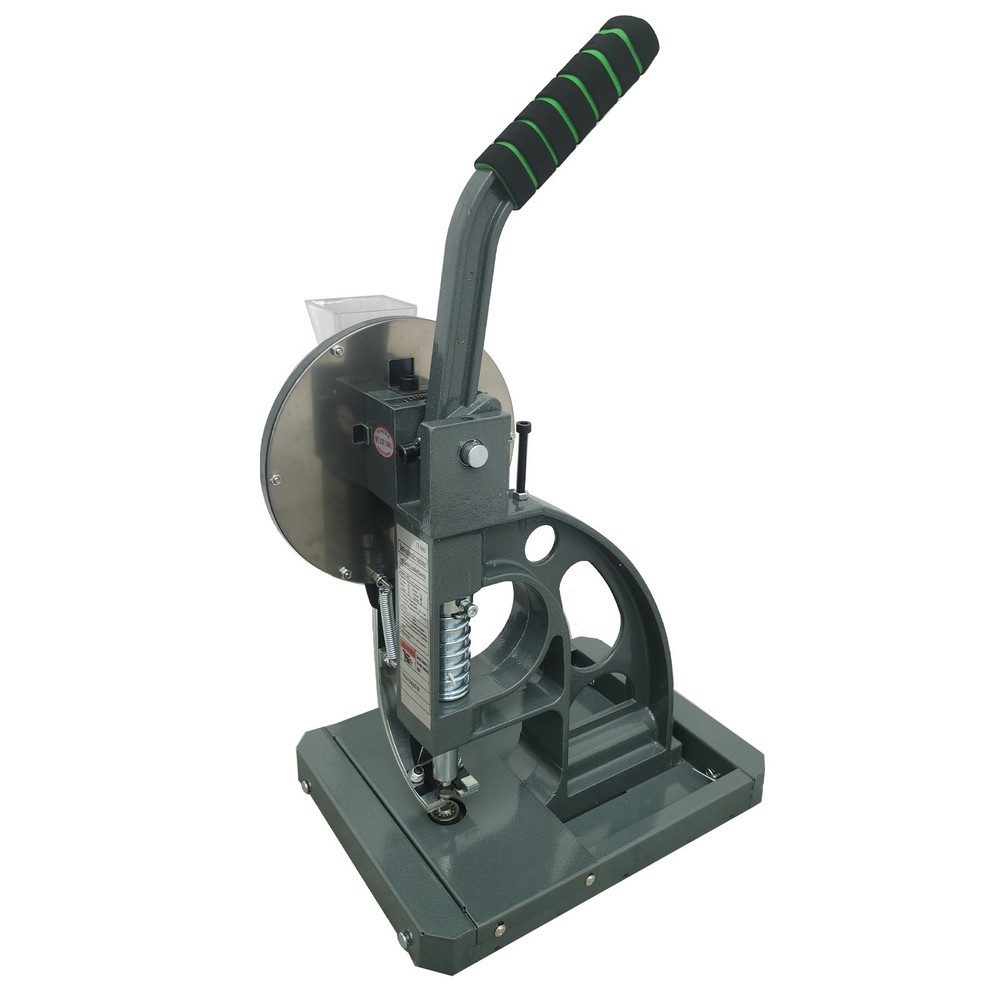 Manual Button Maker Machine 12mm Eyelet Grommet Button Hole Punching Maker