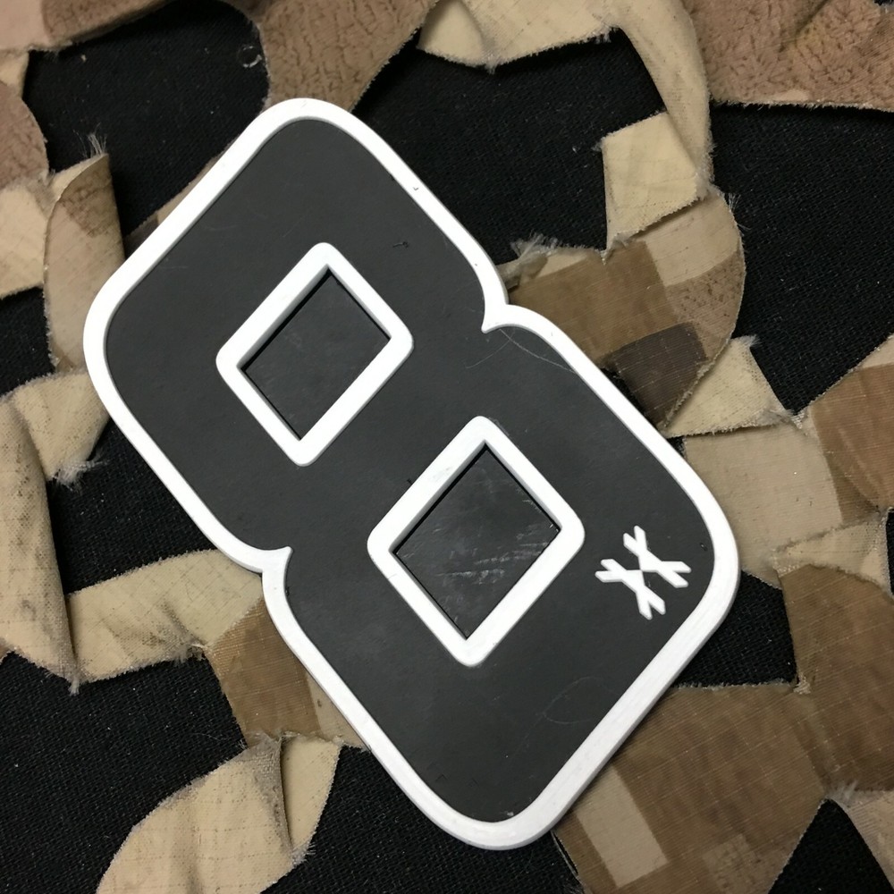NEW HK Army Rubber Patch - Number 8