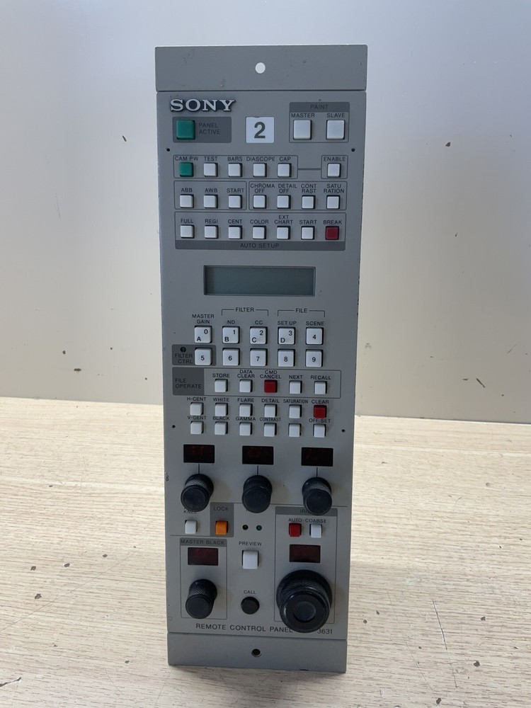 Sony RCP-3631 Remote Control Panel PREOWNED/FRA599