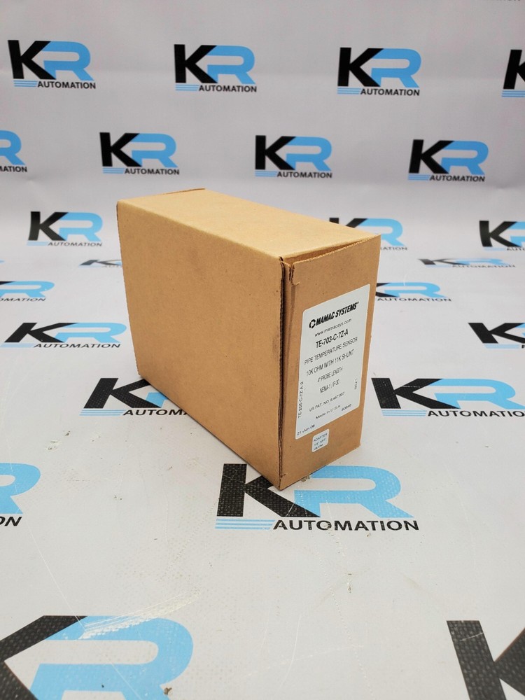 NEW Mamac Systems TE-703-C-7Z-A Pipe Temperature Sensor 4" Probe