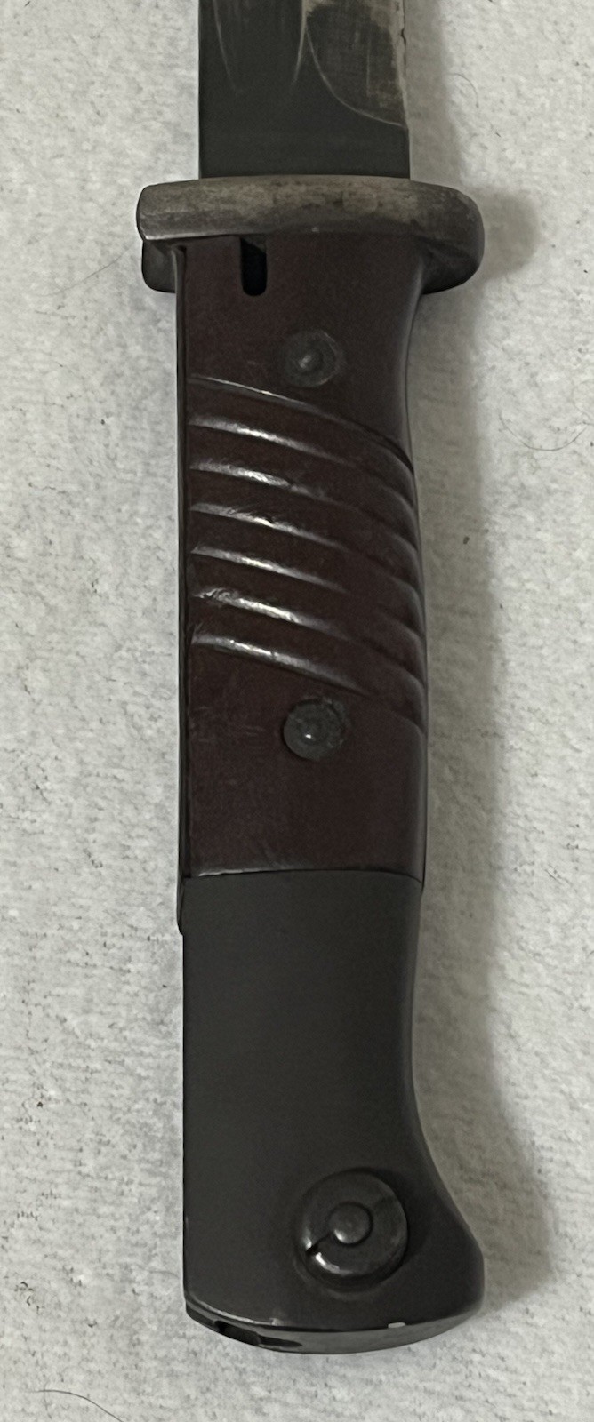 WW2 GERMAN K98 BAYONET WITH SCABBARD AND FROG