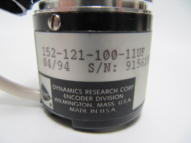 Dynamic Research Corp Rotary Encoder 152-121-100-11uf