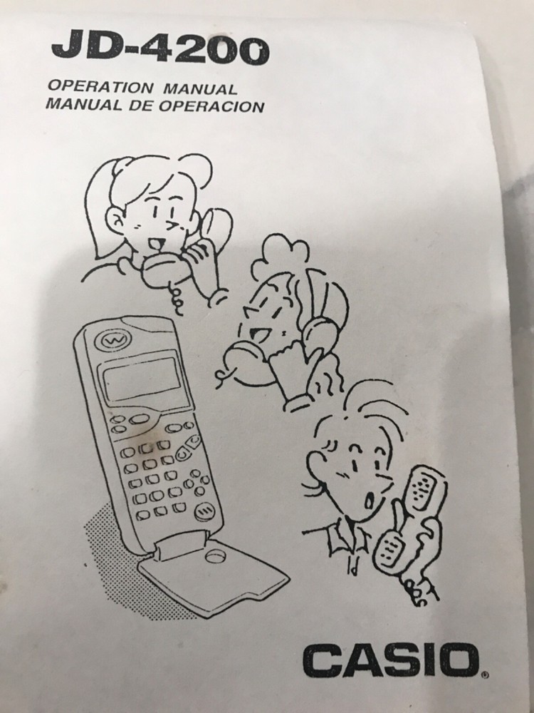 Set of 2 CASIO walking TALKING DIARY