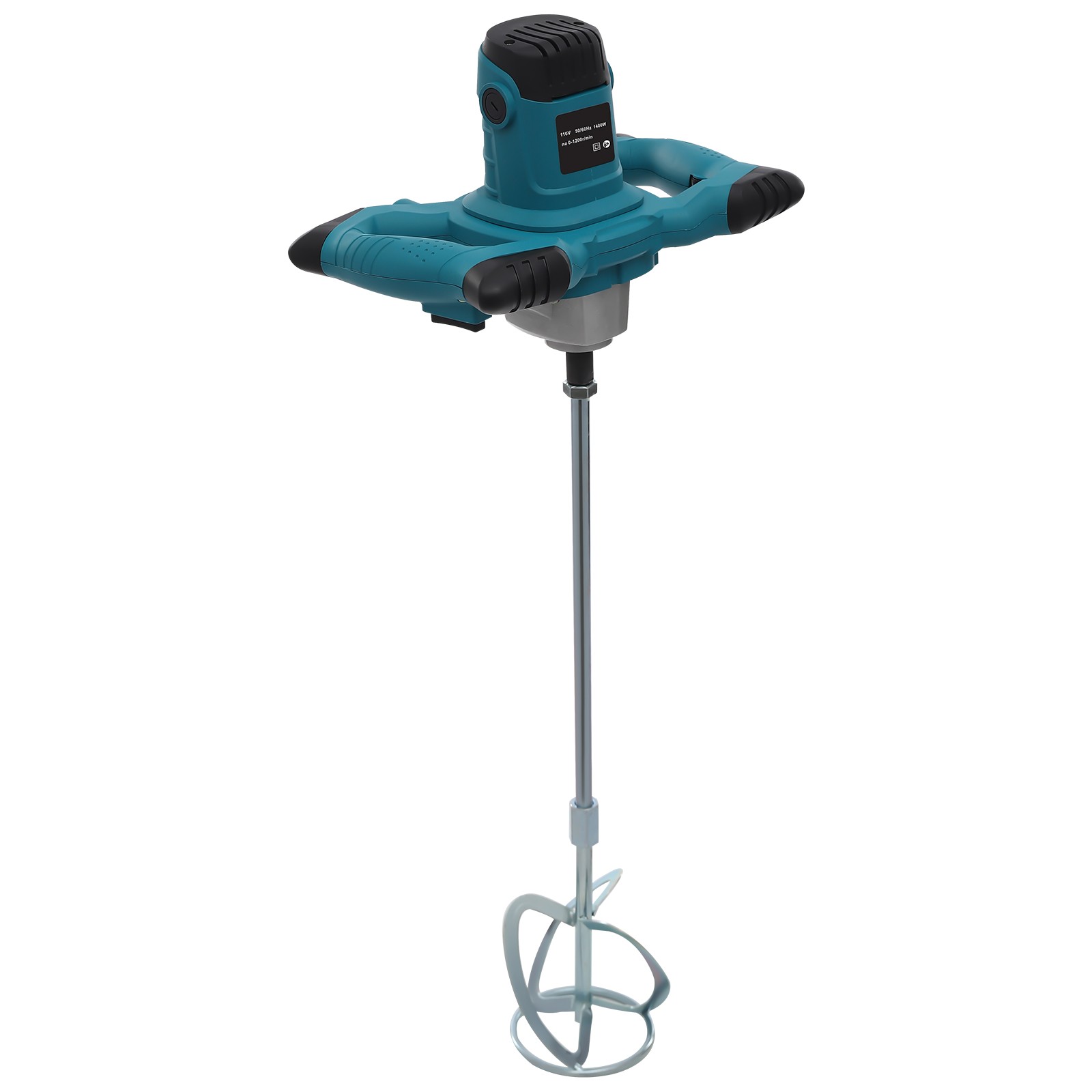 6 Speed Handheld Electric Concrete Plaster Grout Paint Mortar Mixer Machine