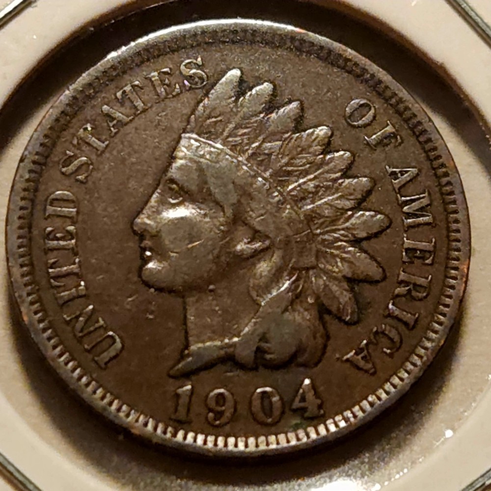 1904 Indian Head Cent - VF