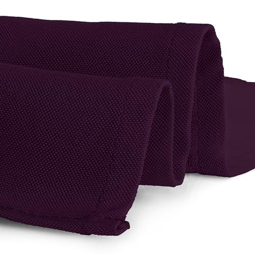 Rectangle Tablecloth - 70 x 120 Inch Table 120" x 70" (Rectangular) Eggplant