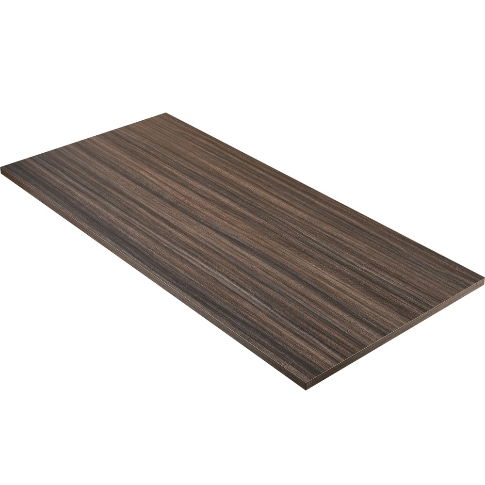 Universal Tabletop 45.67"x23.62", Solid -Piece Melamine Table Top, Double Des...