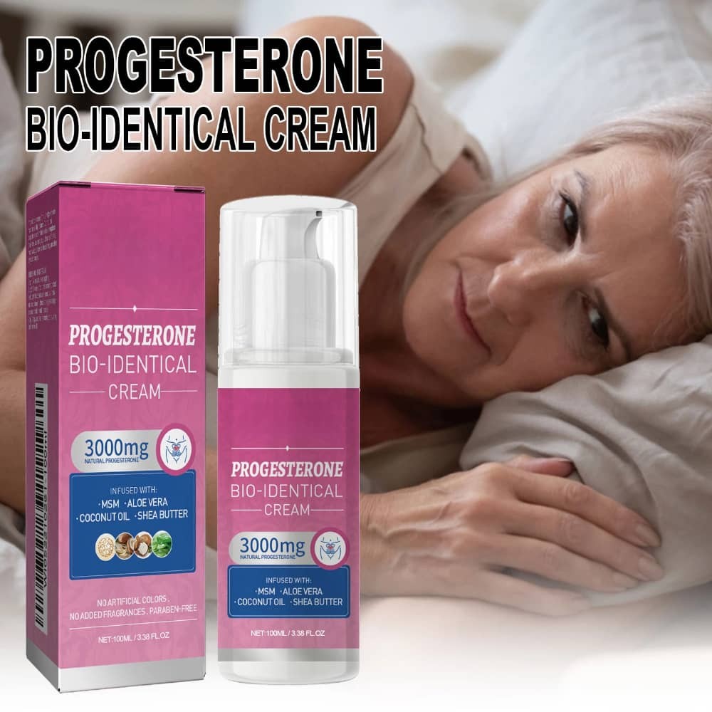 Menopause Progesterone Cream for Women Hormone Balance Bioidentical Estrogen