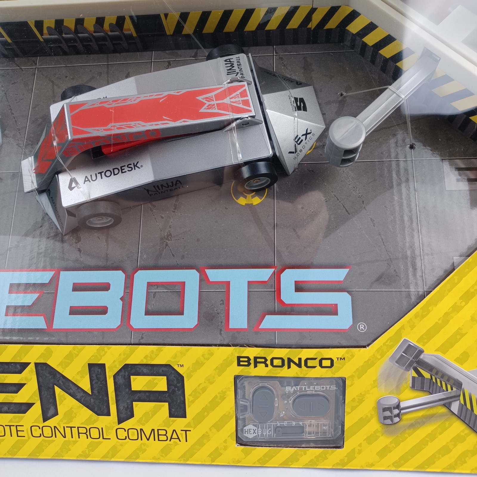 HEXBUG BattleBots Arena Bronco & Witch Doctor NEW