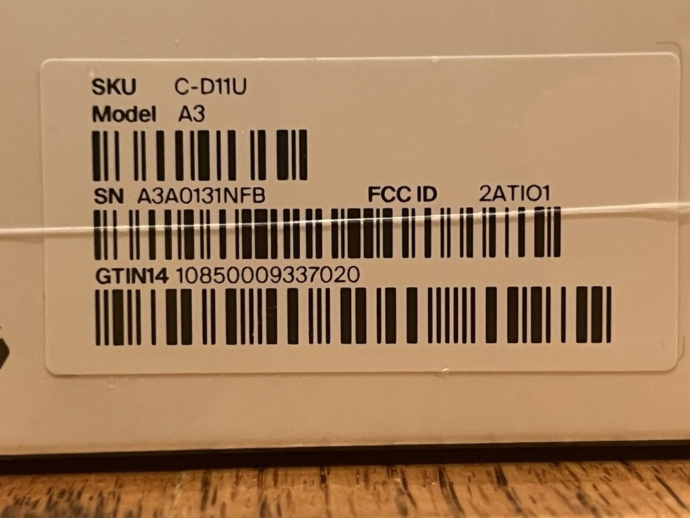 Open-Box Level Bolt Keyless Entry Smart Lock (C-D11U)