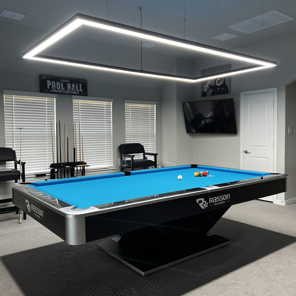 9FT Professional Pool Table Lighting - Perimeter LED Billiard Lights