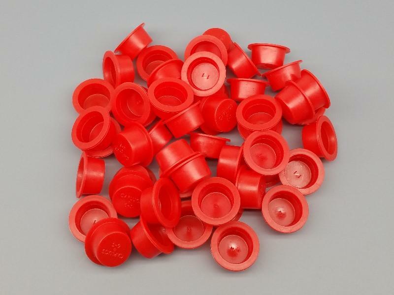 100pc 9/16" Plastic Fireworks Plugs End Caps For Pyro Tubes Crafts Salute
