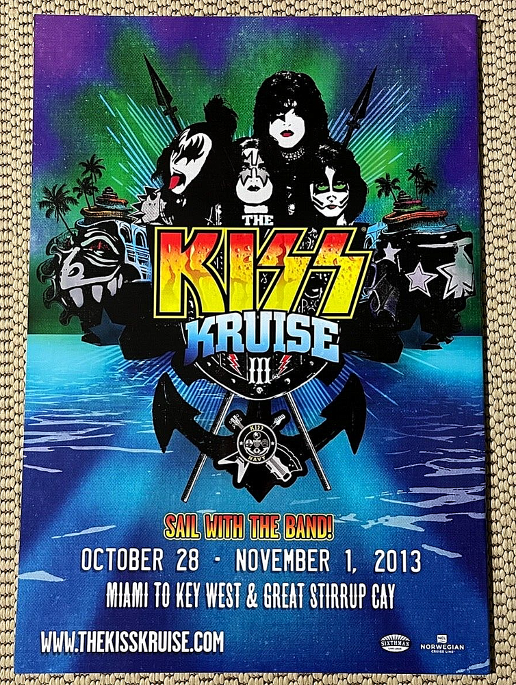 KISS Monster MonsterTour 2013 Tour book Program Kruise Ad Discography Demon Gene