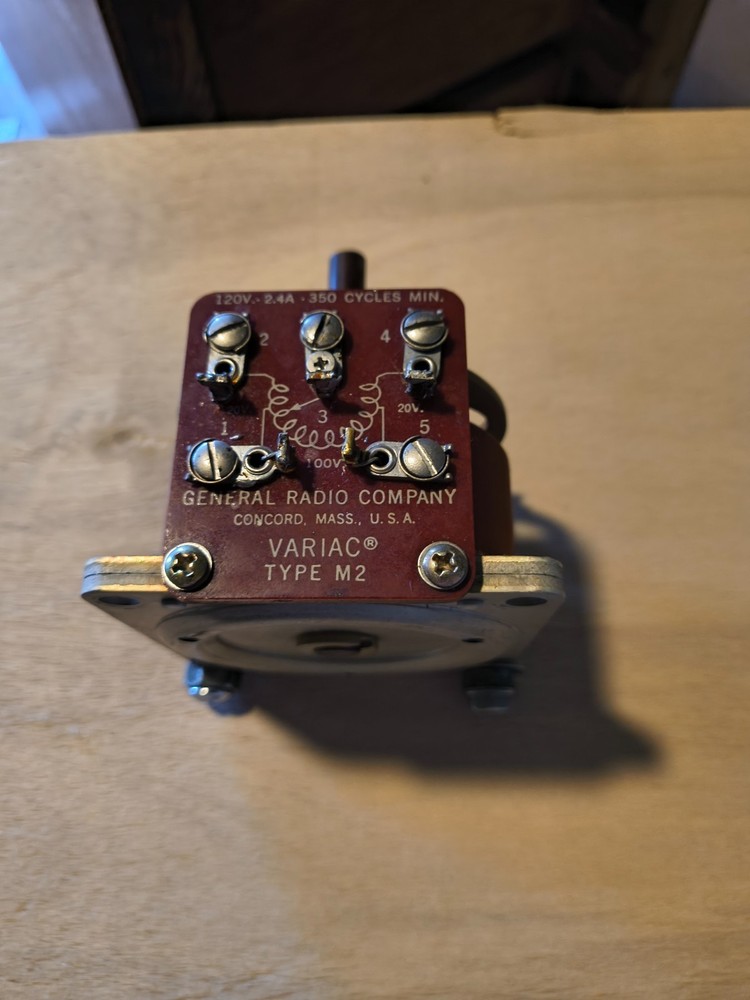 variac variable transformer used