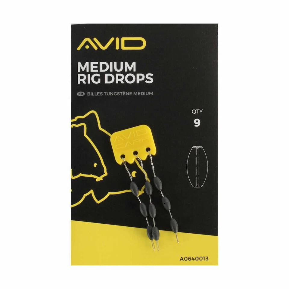 Avid Carp Rig Drops - Medium