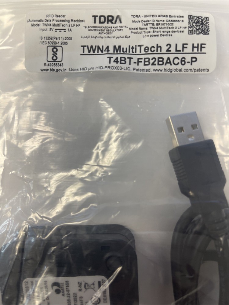 Elatec TWN4 MultiTech 2 LF HF RFID Reader 7948A-TWN4F3