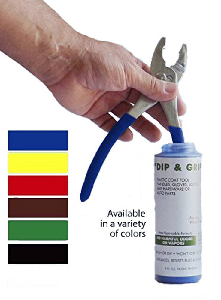 Dip and Grip Rubberized Plastic Coating (Blue) 8 fl. oz