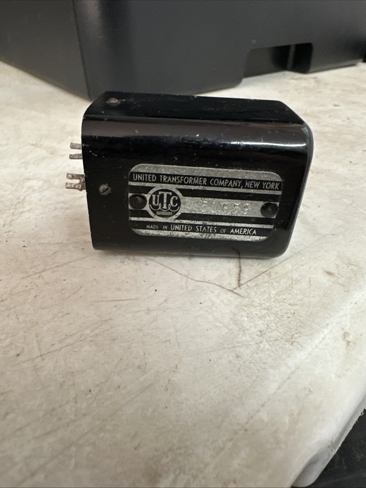 Vintage UTC 51959 Transformer Rare !